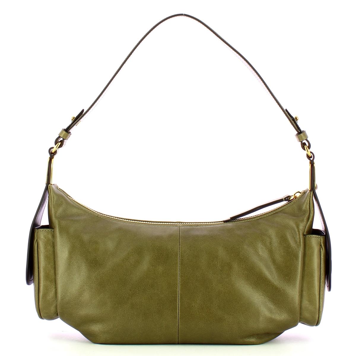 Coccinelle Borsa a spalla Campus Vintage Large Laurel Green - 3