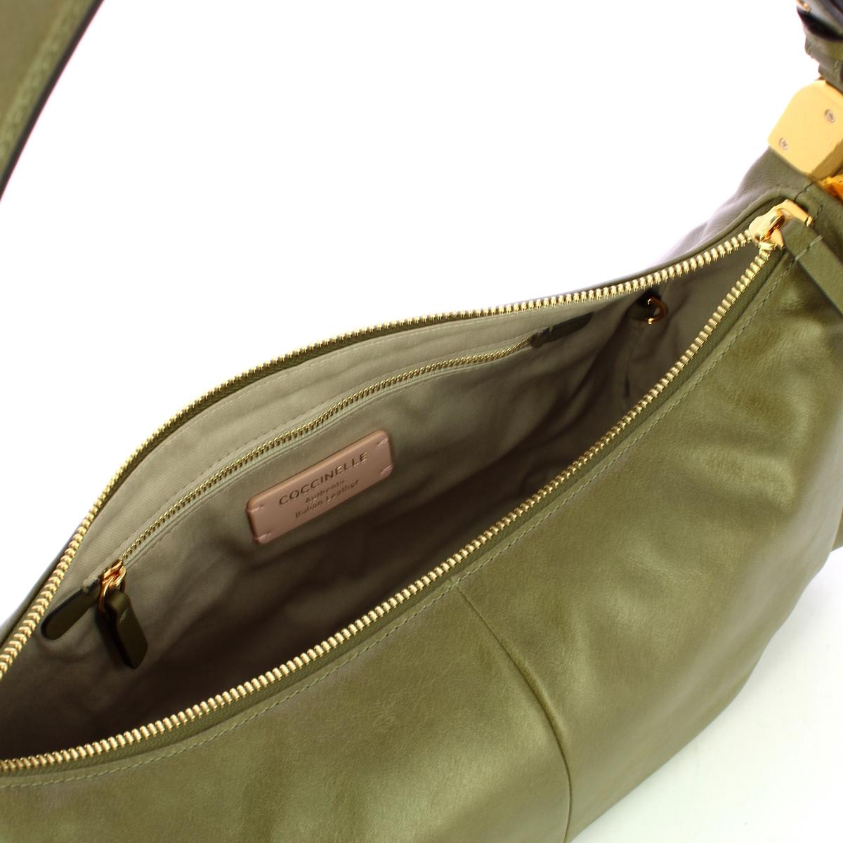 Coccinelle Borsa a spalla Campus Vintage Large Laurel Green - 4