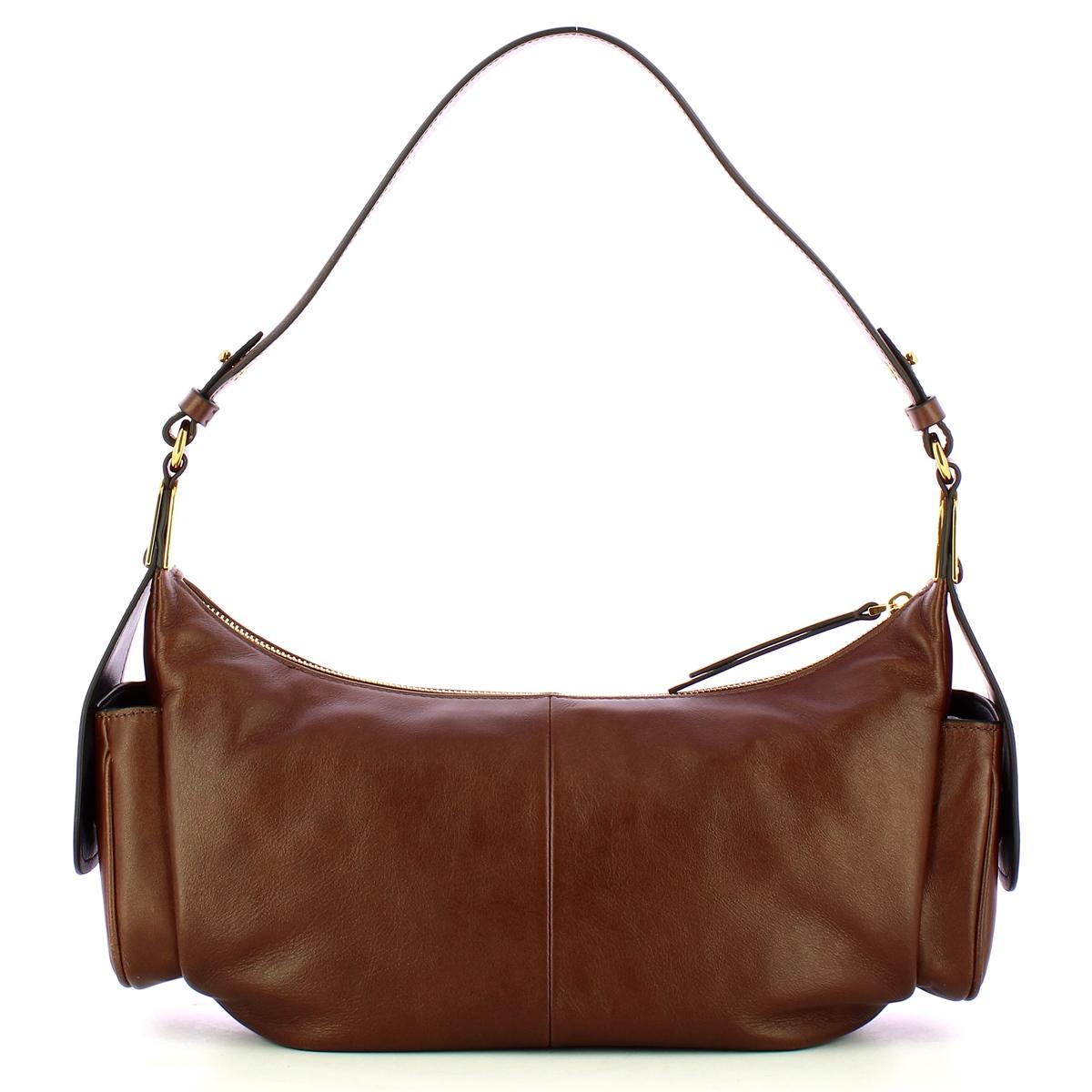 Coccinelle Borsa a spalla Campus Vintage Large Fondant Brown - 3