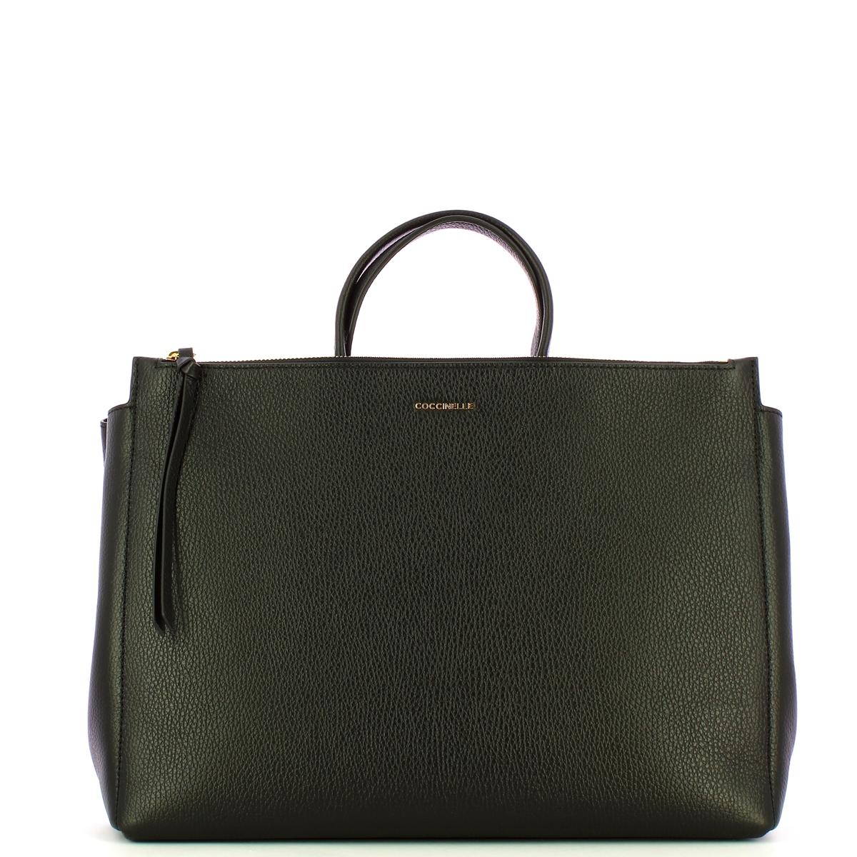 Coccinelle Borsa a mano Arlettis Large Noir - 3