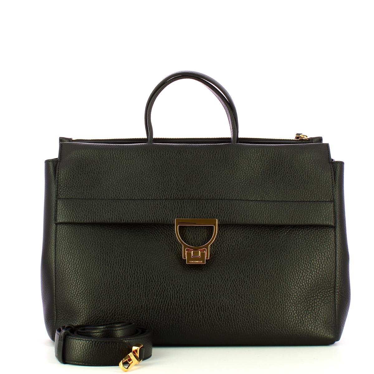 Coccinelle Borsa a mano Arlettis Large Noir - 4