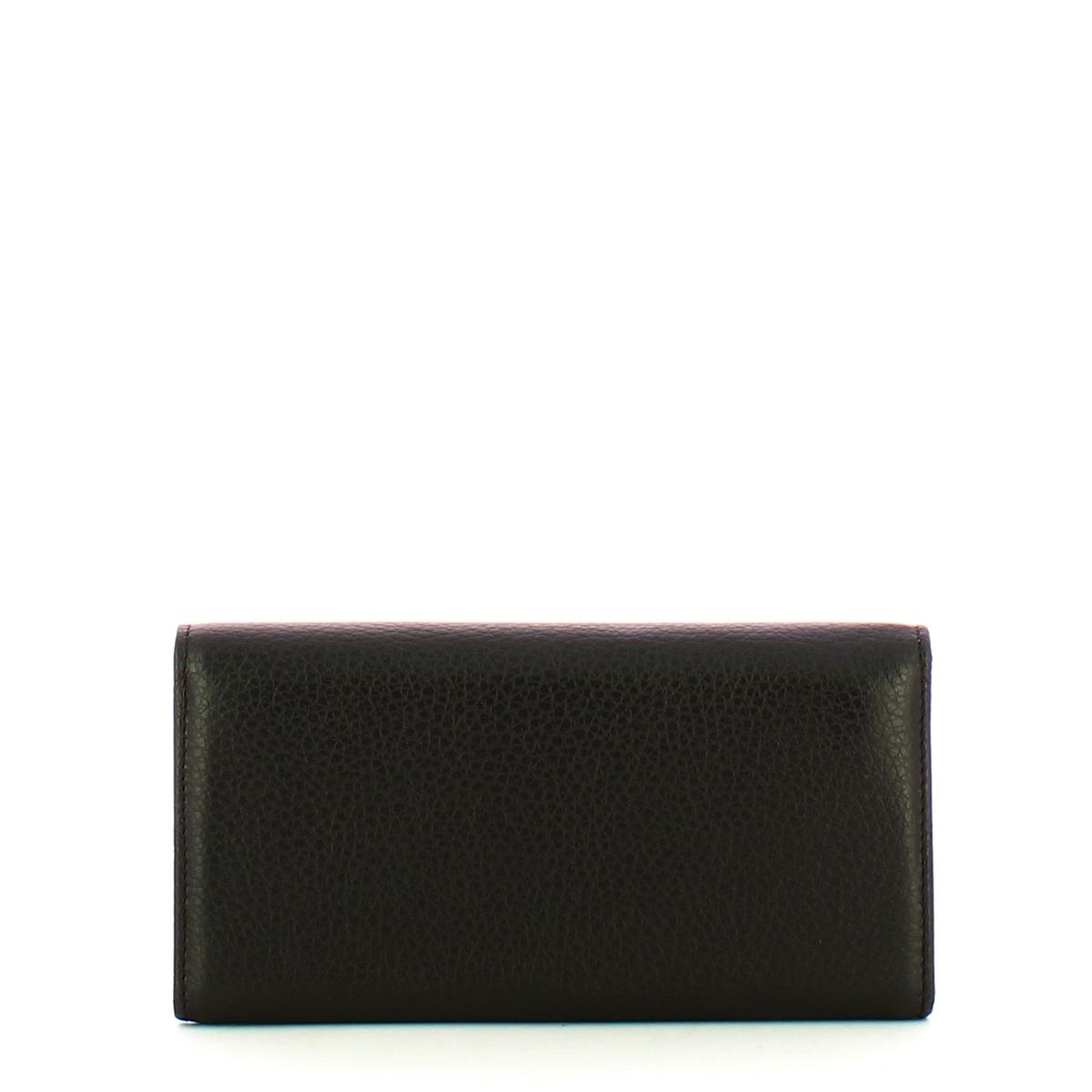 Coccinelle Portafoglio Metallic Soft Noir - 2