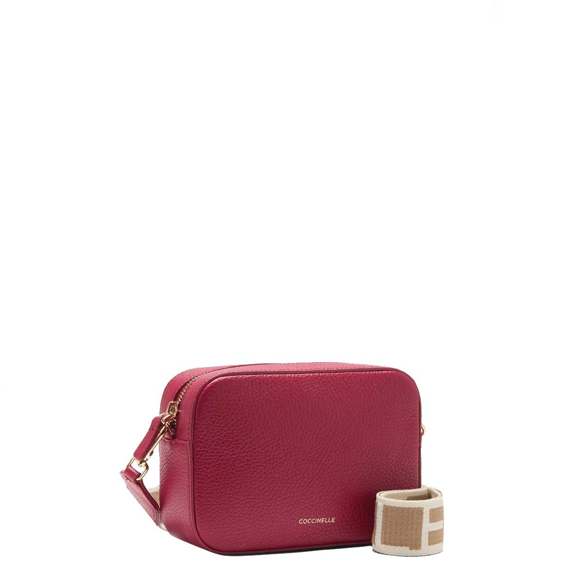 Coccinelle Tracollina Tebe Small Sangria - 3