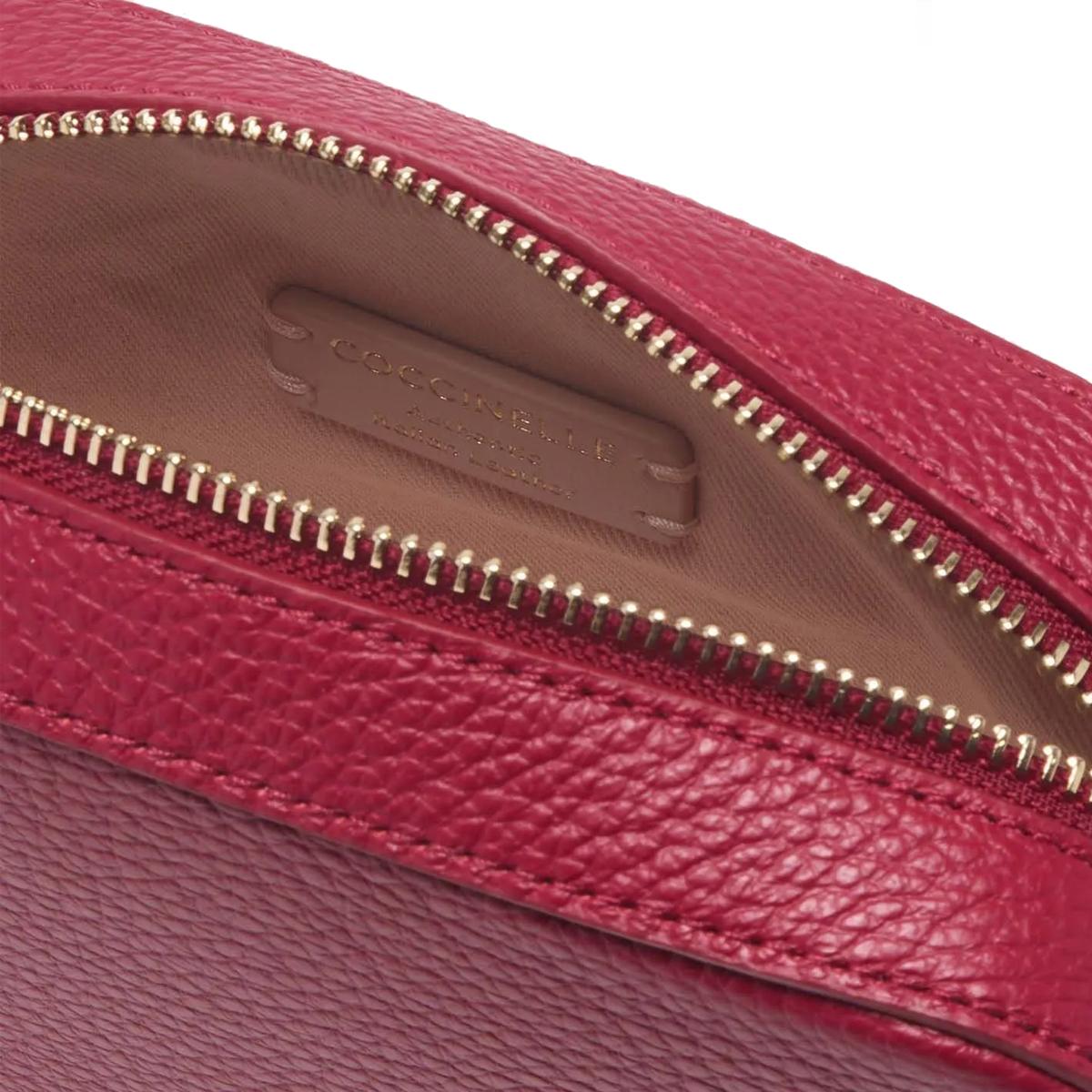 Coccinelle Tracollina Tebe Small Sangria - 4