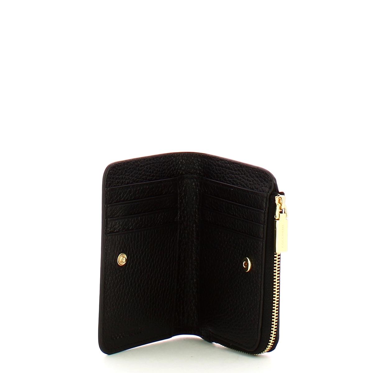 Coccinelle Portafoglio Metallic Soft Noir - 3