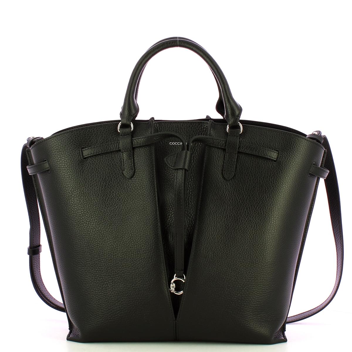 Coccinelle Borsa a mano Flores Large Noir - 1