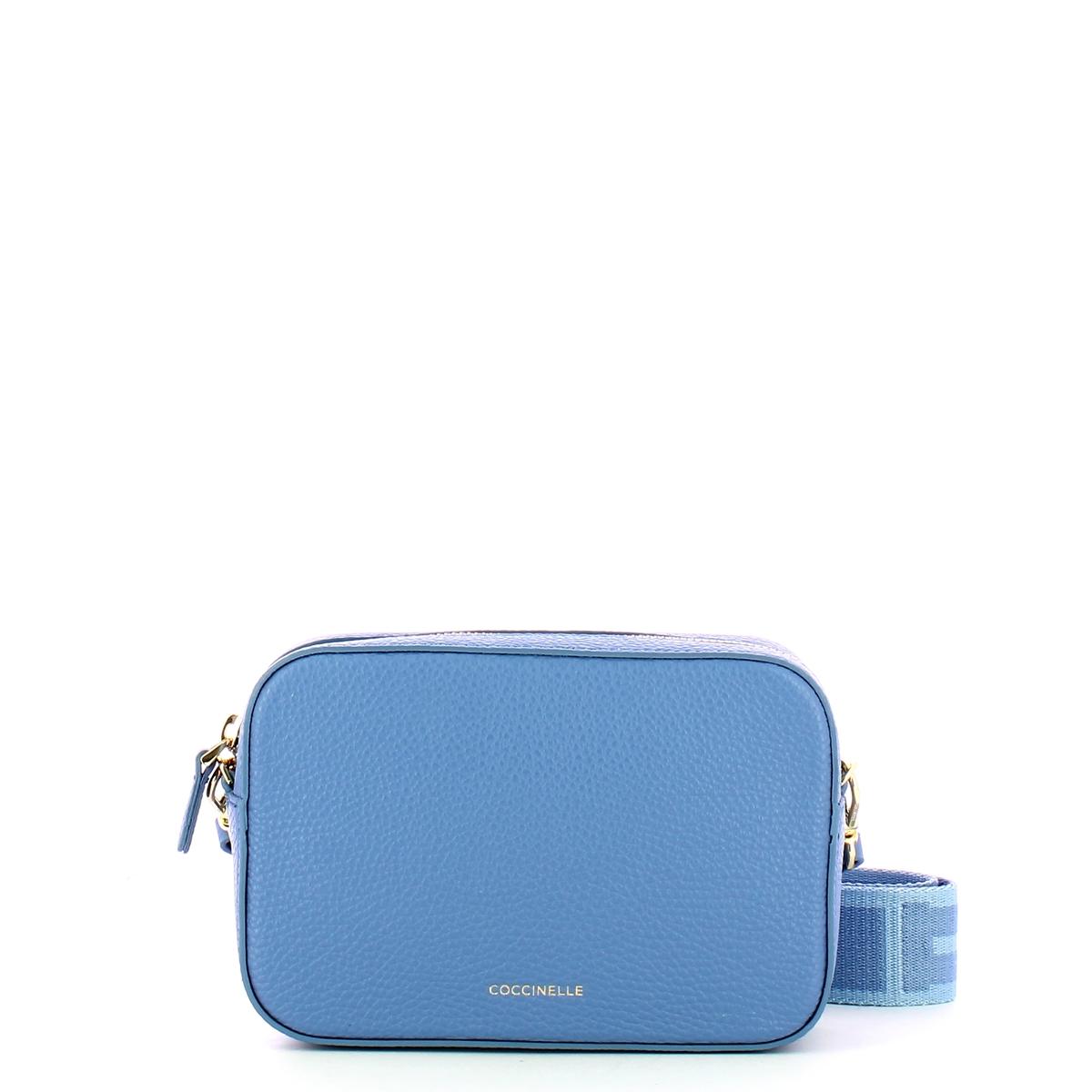 Coccinelle Tracollina Tebe Small Azul - 1