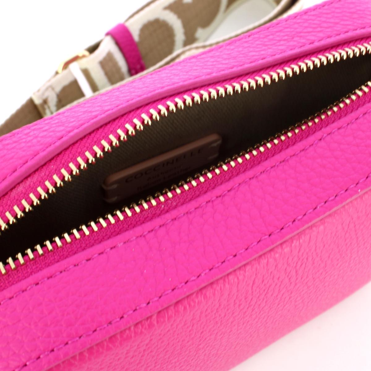 Coccinelle Tracollina Tebe Small New Fucsia - 4