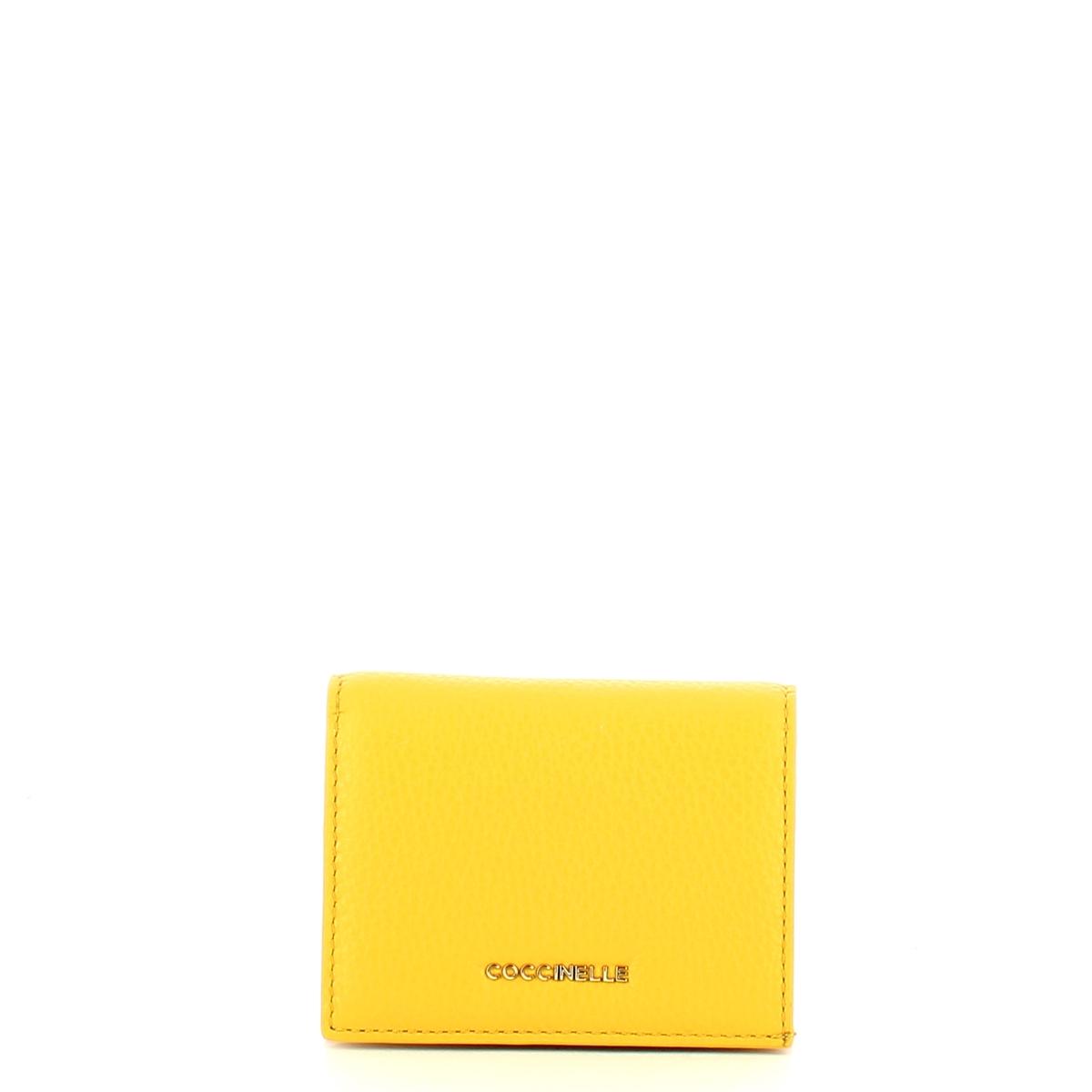 Coccinelle Portafoglio Piccolo Metallic Soft Soleado - 1