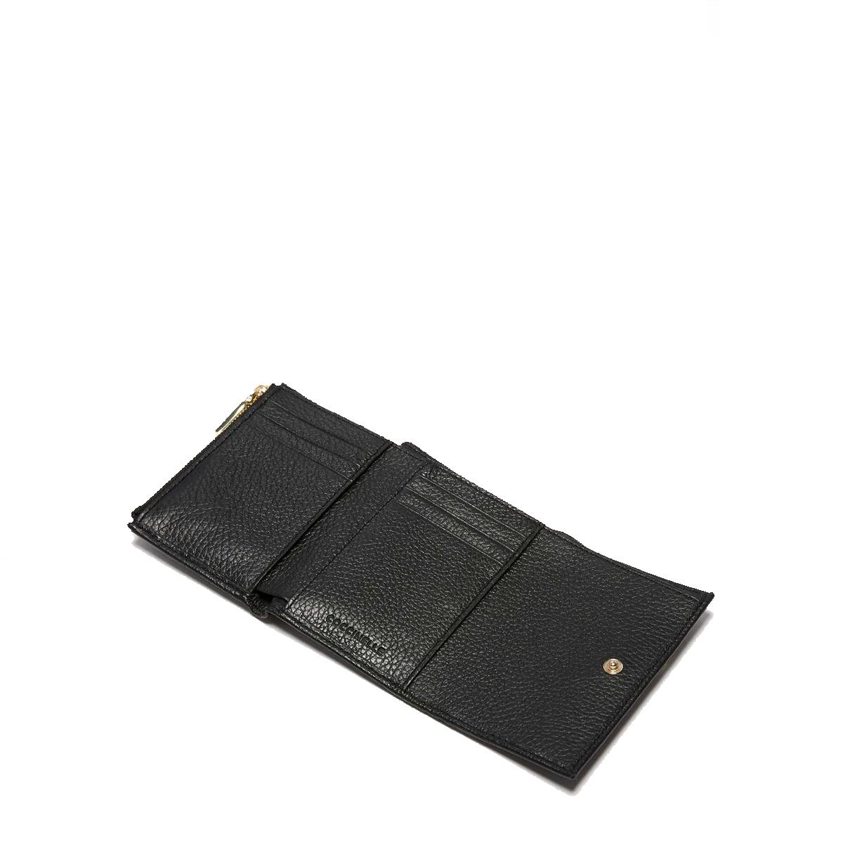 Coccinelle Portafoglio Metallic Soft Noir - 2