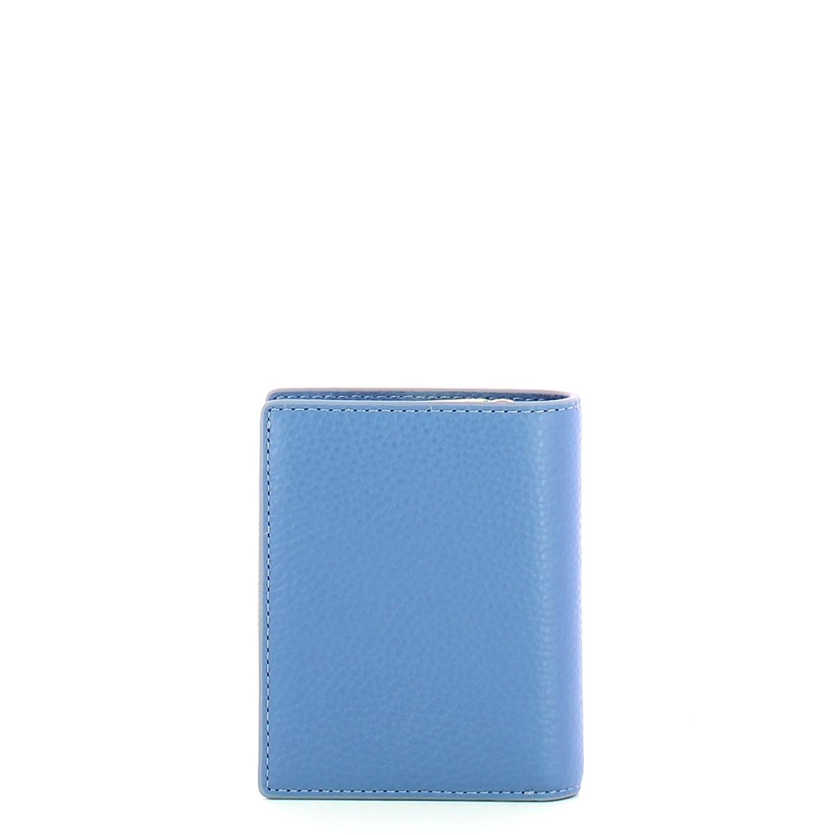 Coccinelle Portafoglio Metallic Soft Azul - 2