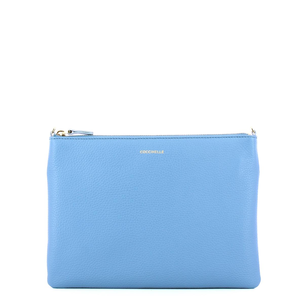 Coccinelle Pochette Best Soft Azul - 1