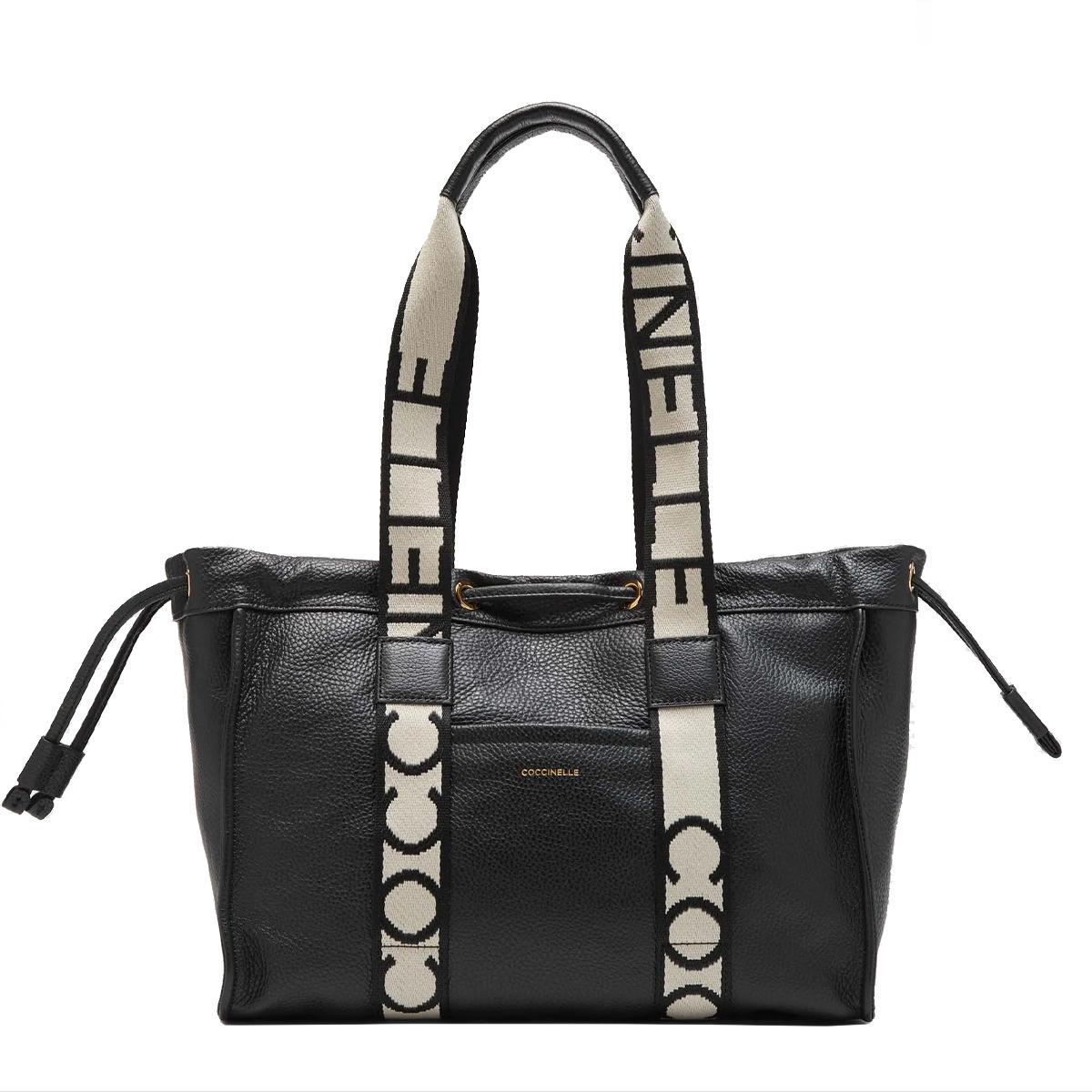 Coccinelle Shopper Coccinelle2Day Signature Medium Noir - 1