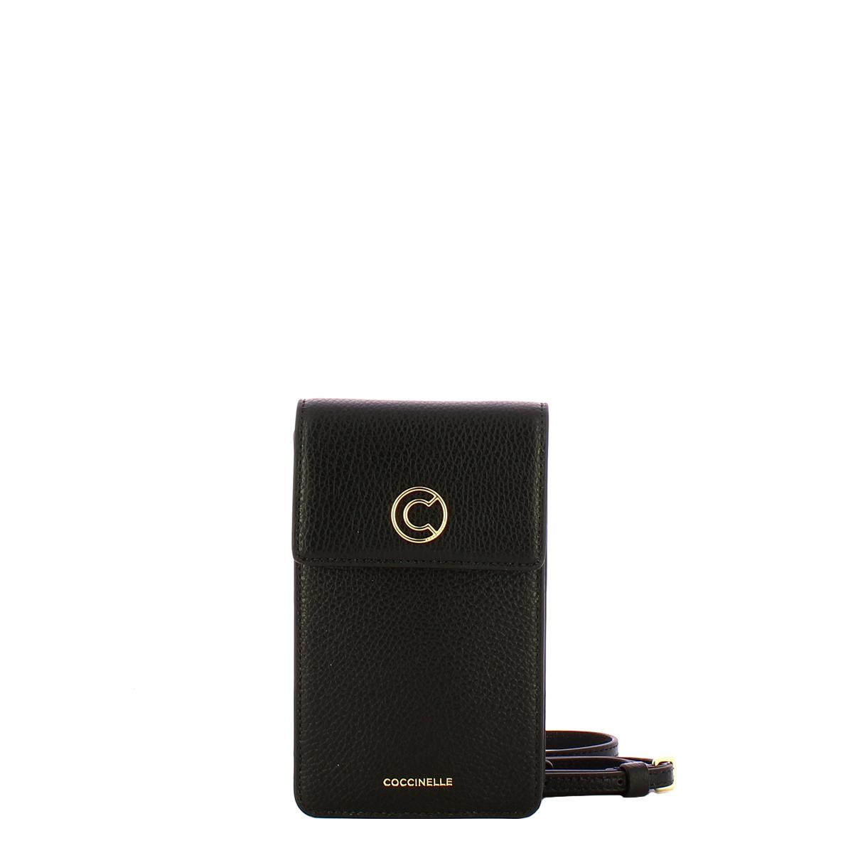 Coccinelle Porta telefono Tulip Noir - 1