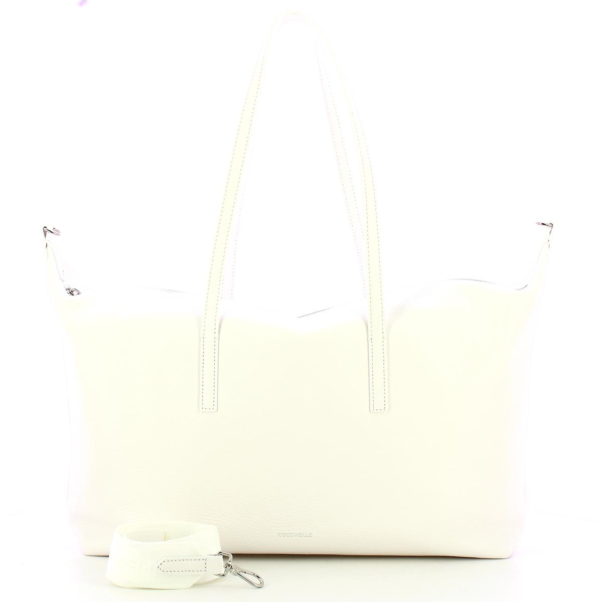 Coccinelle Borsa a spalla Aries Brillant White - 4