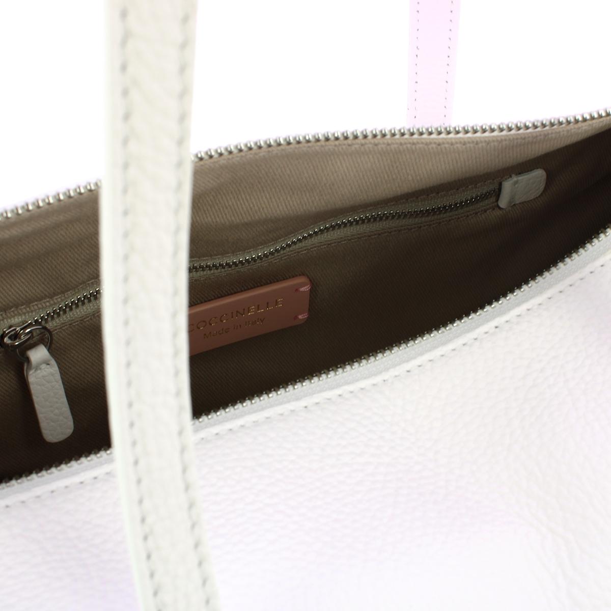 Coccinelle Borsa a spalla Aries Brillant White - 5