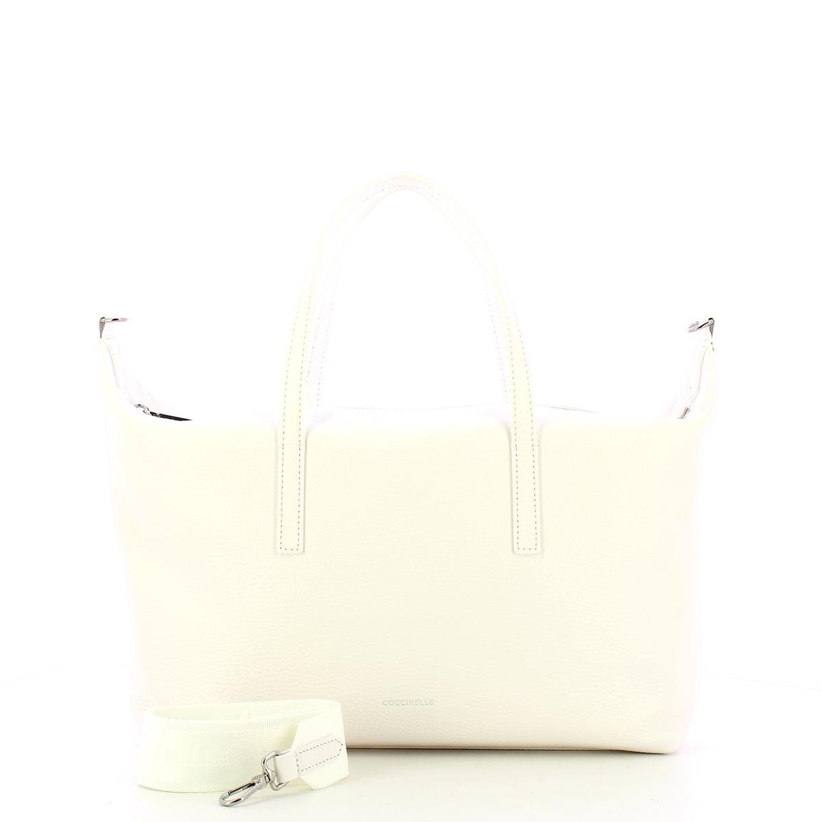 Coccinelle Borsa a mano Aries Brillant White - 4
