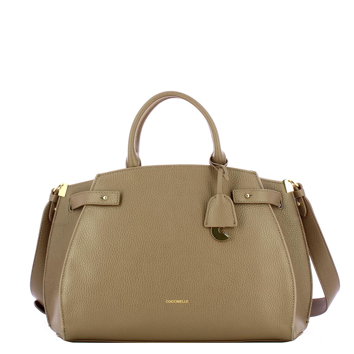 Coccinelle Bauletto Kliche Warm Taupe - 1