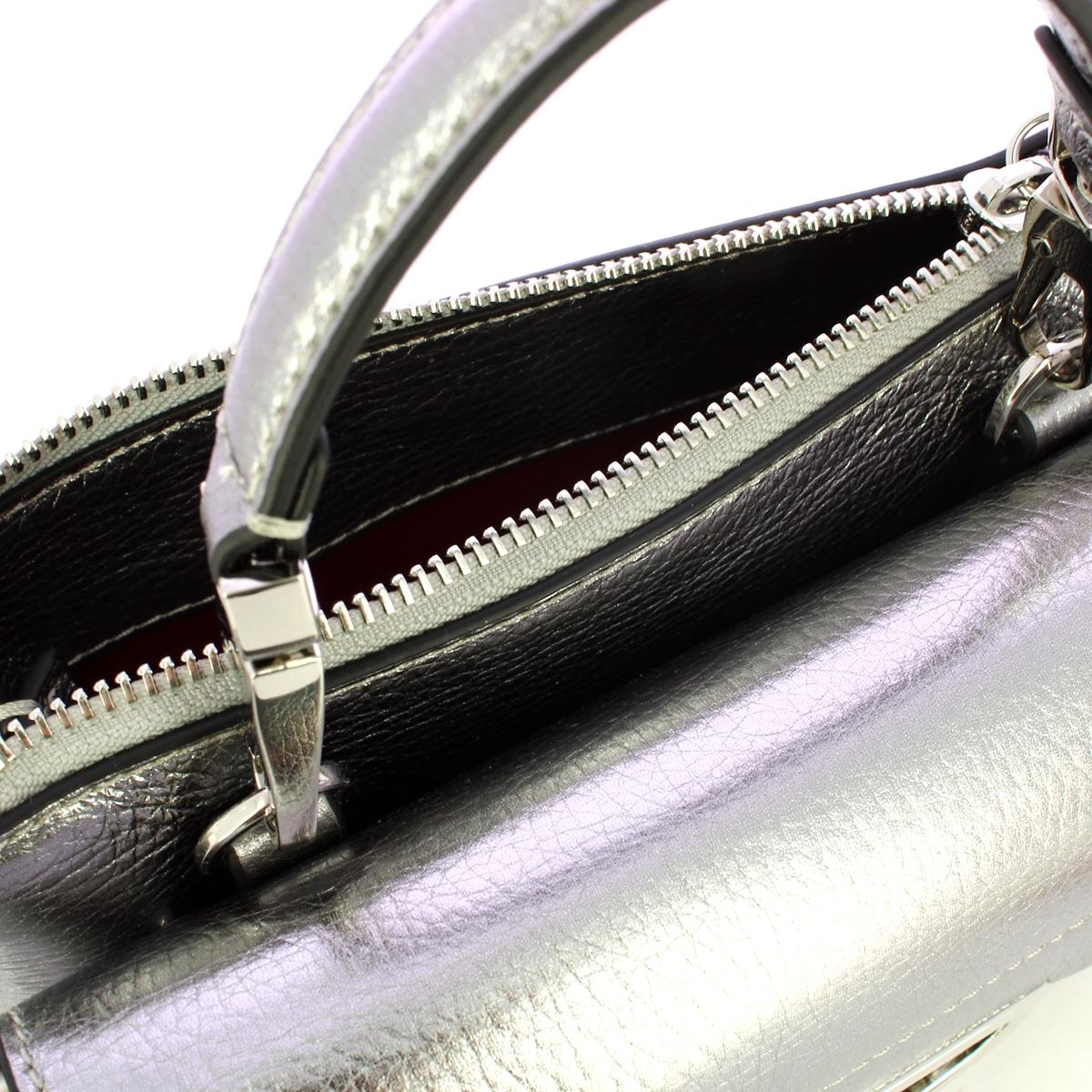 Coccinelle Minibag Arlettis Steel - 5