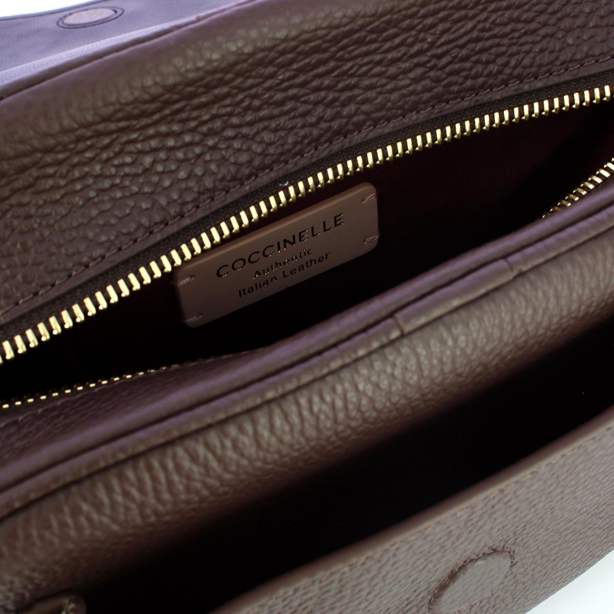 Coccinelle Tracolla Campus Small Brunette - 4