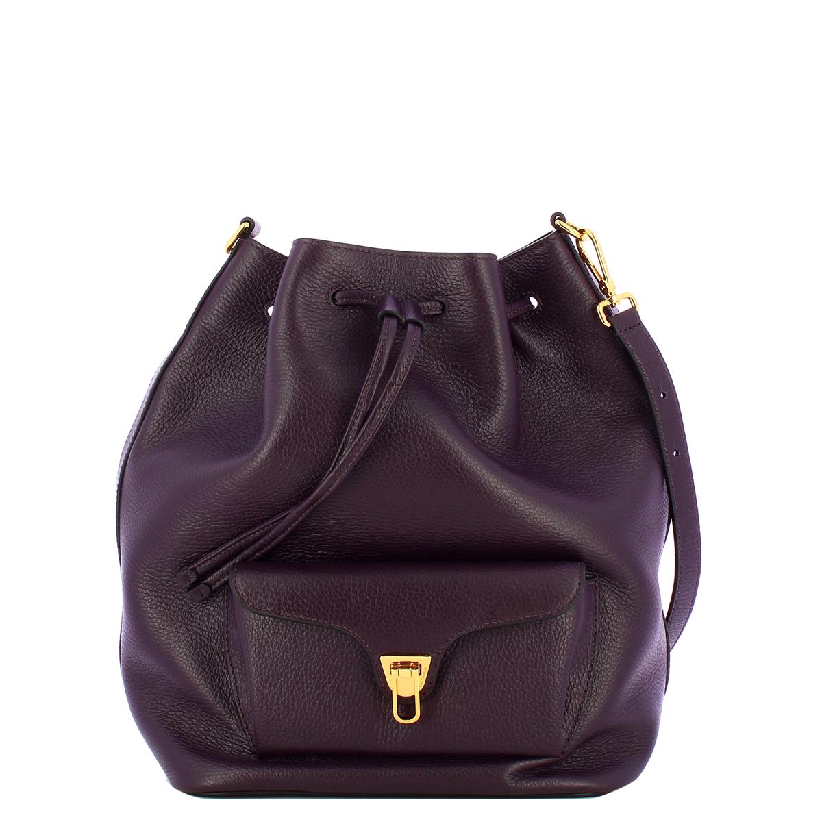 Coccinelle Secchiello grande Beat Generation Prune - 1