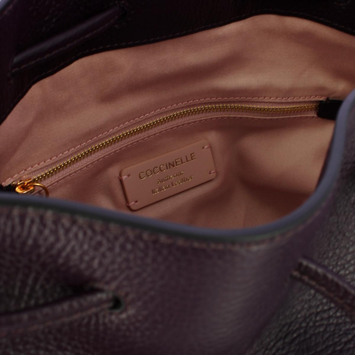 Coccinelle Secchiello grande Beat Generation Prune - 4