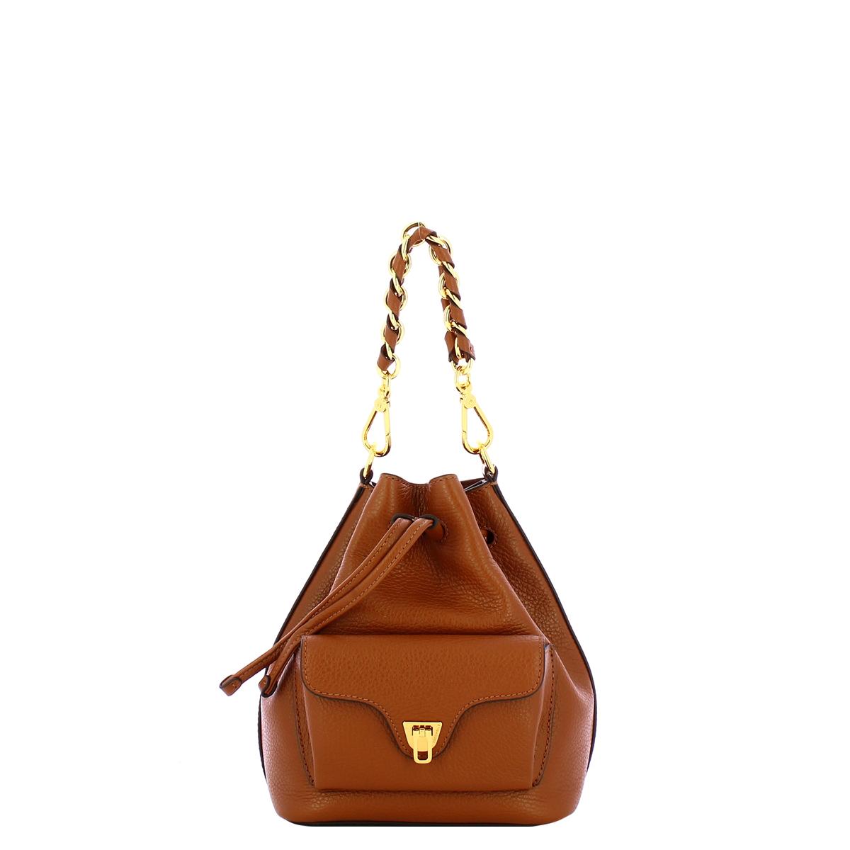 Coccinelle Secchiello piccolo Beat Generation Cognac - 1