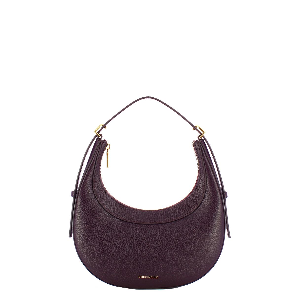 Coccinelle Hobo Bag Whisper Prune - 1