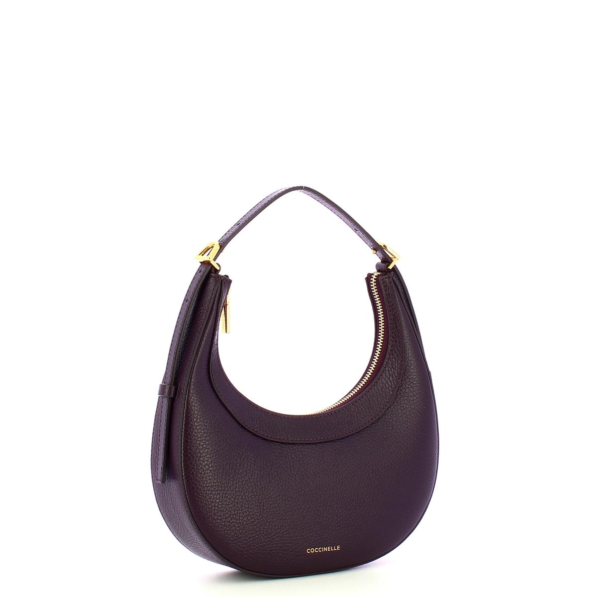 Coccinelle Hobo Bag Whisper Prune - 2