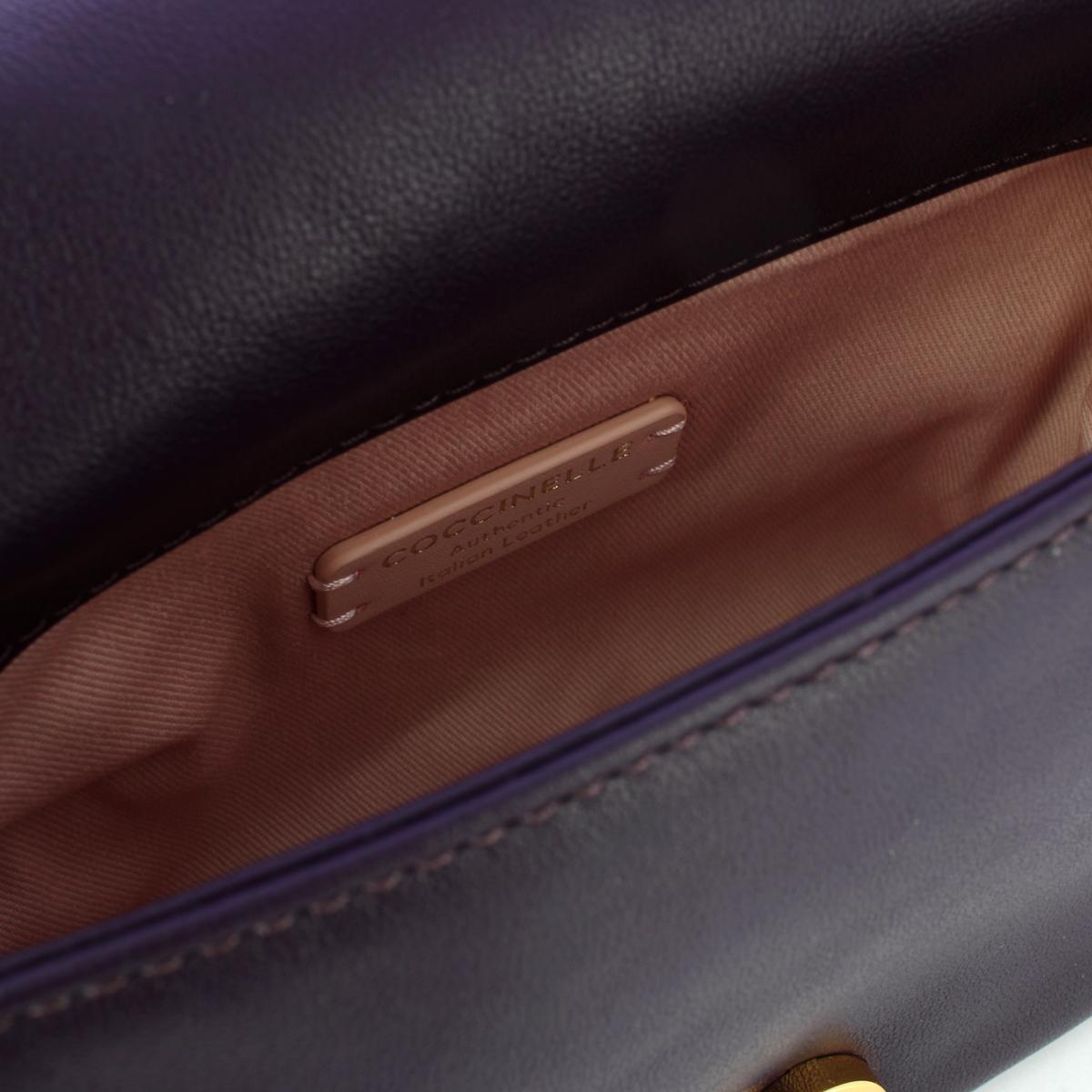 Coccinelle Borsa a spalla Dulse Mini Bag Prune - 4