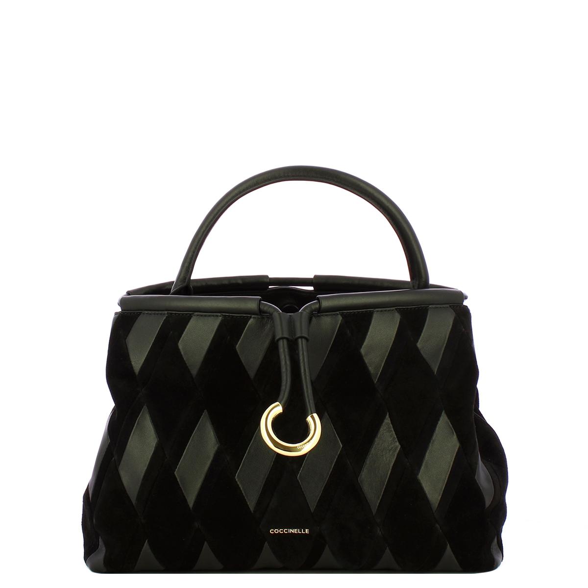 Coccinelle Borsa a mano Lisbet Patch Noir Noir - 1