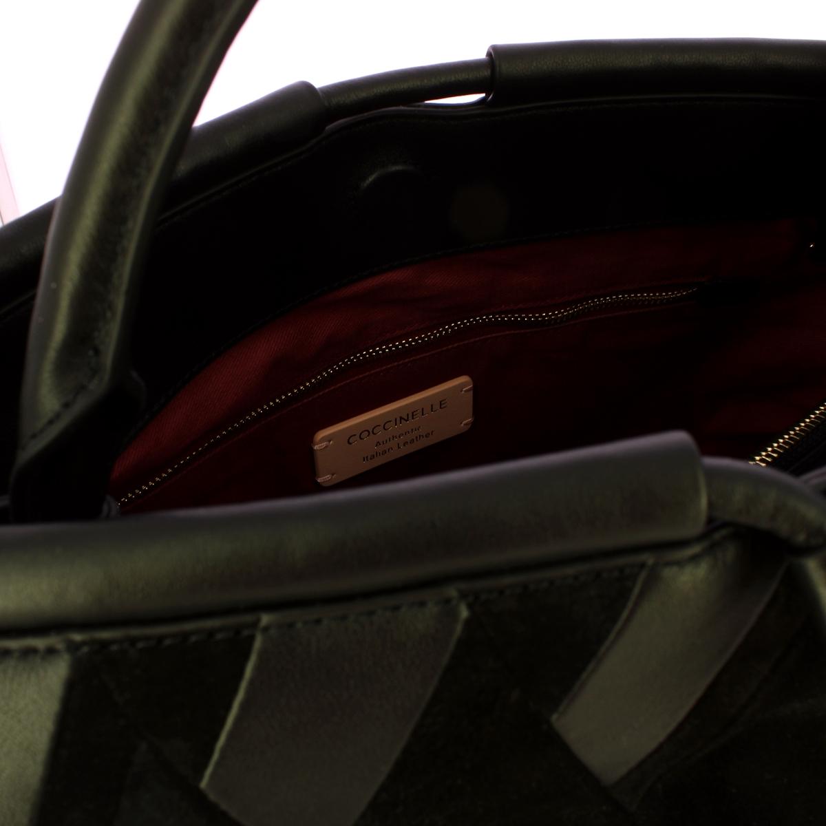 Coccinelle Borsa a mano Lisbet Patch Noir Noir - 5