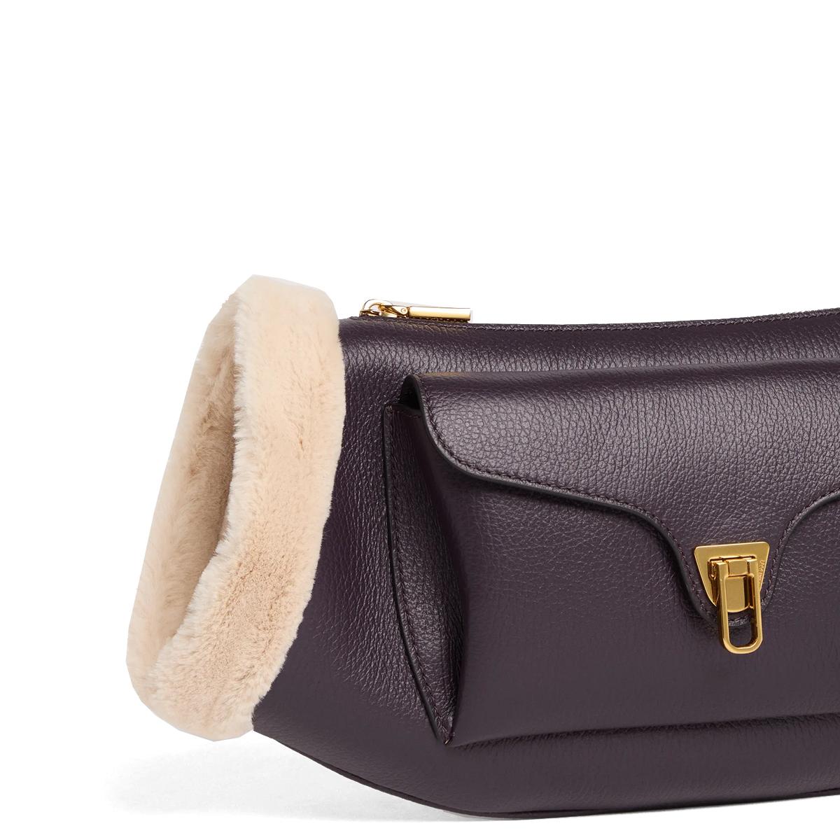 Coccinelle Borsa a tracolla Beat Artic Prune Natural - 3