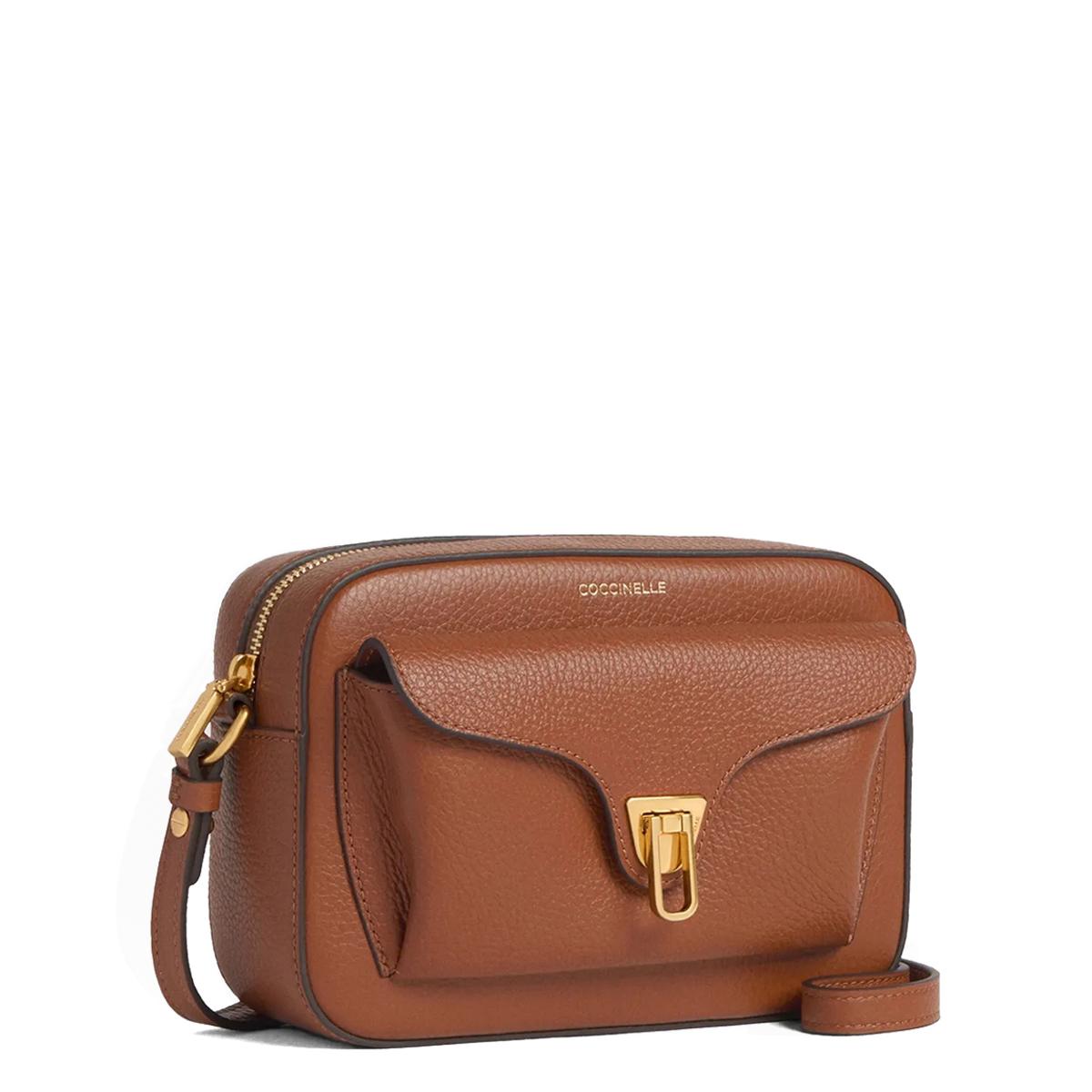 Coccinelle Beat Soft Large Cognac Camera Bag - 2