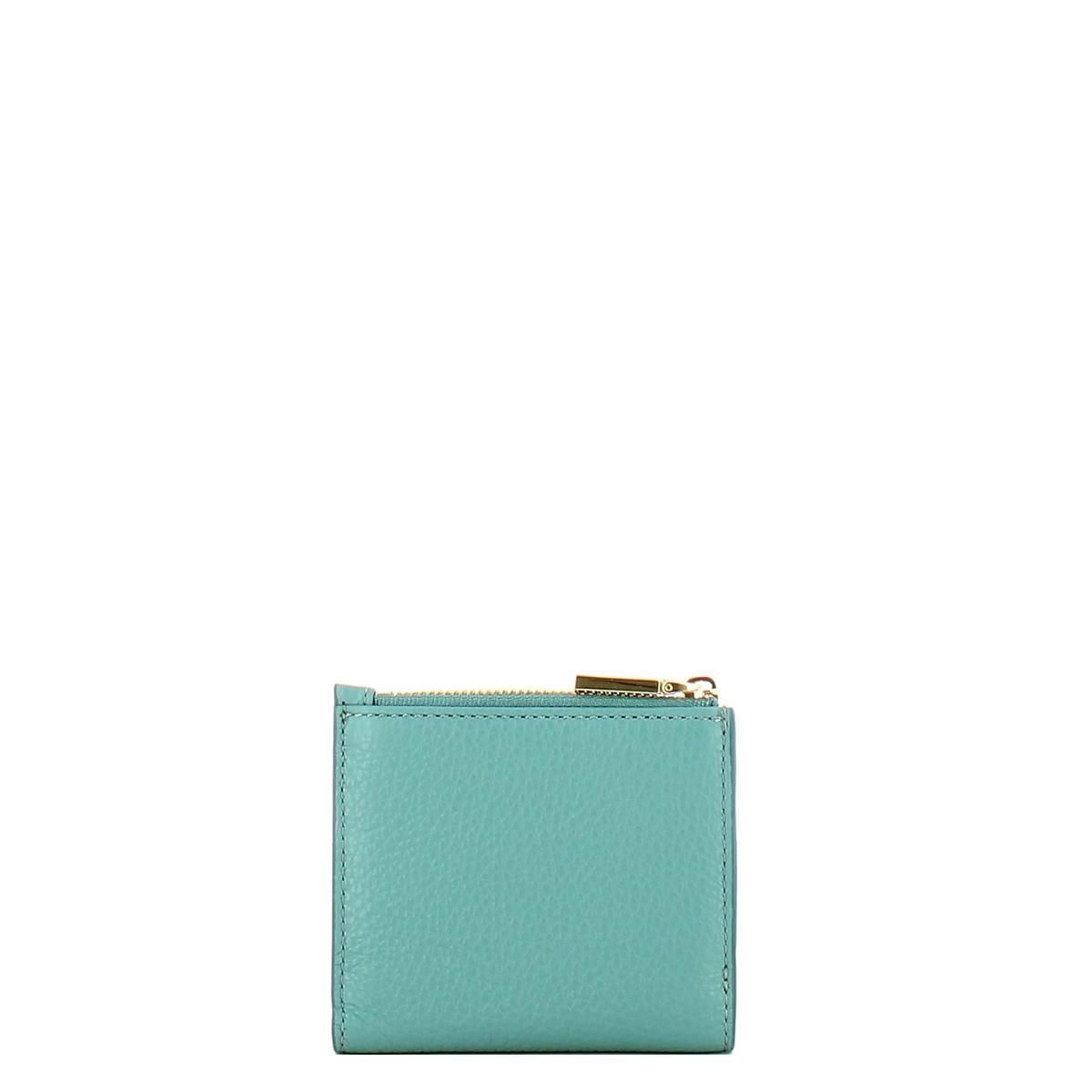 Coccinelle Porta Tessere Metallic Soft Small Artic Blue - 2