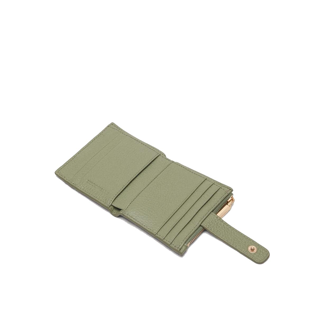 Coccinelle Porta Tessere Metallic Soft Small Greenery - 2