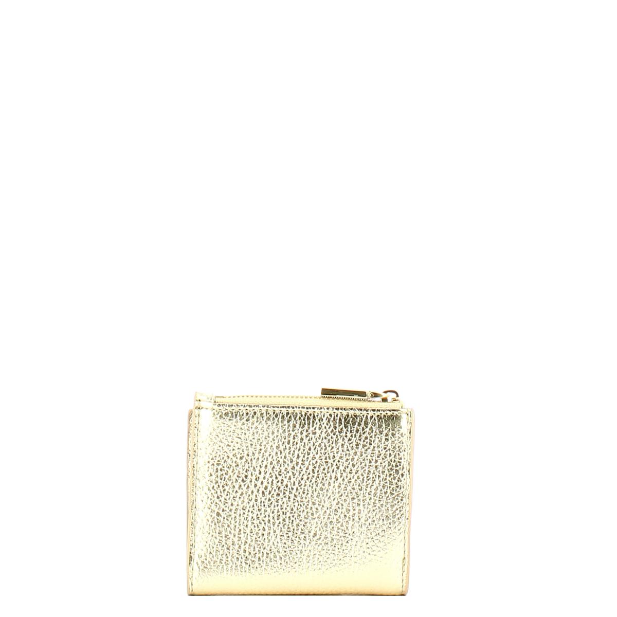 Coccinelle Porta Tessere Metallic Soft Small Pale Gold - 2