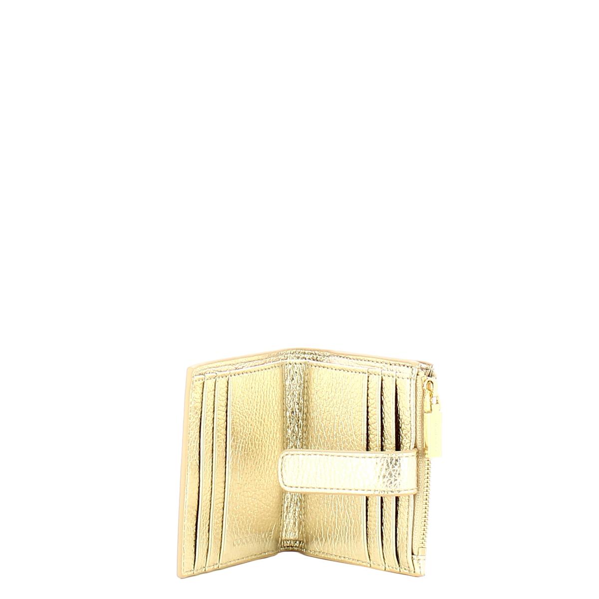 Coccinelle Porta Tessere Metallic Soft Small Pale Gold - 3