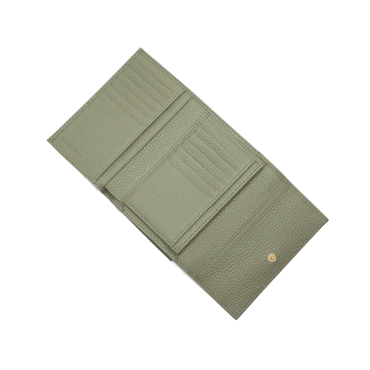 Coccinelle Portafoglio Medio Metallic Soft Greenery - 2