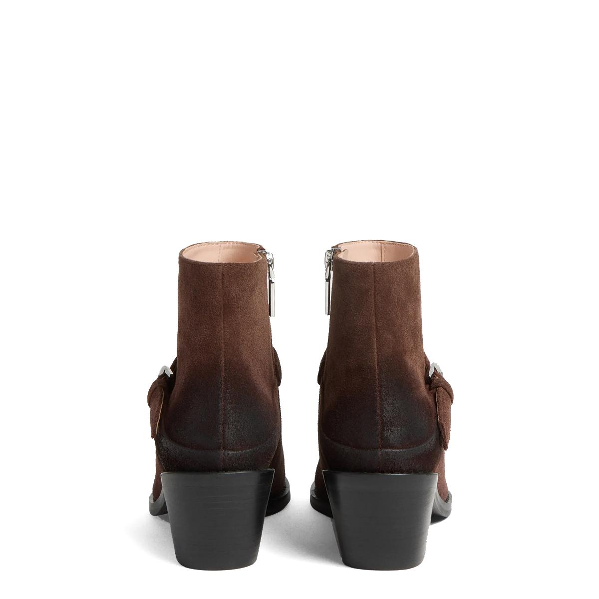 Coccinelle Camperos Connie Suede Brunette - 4