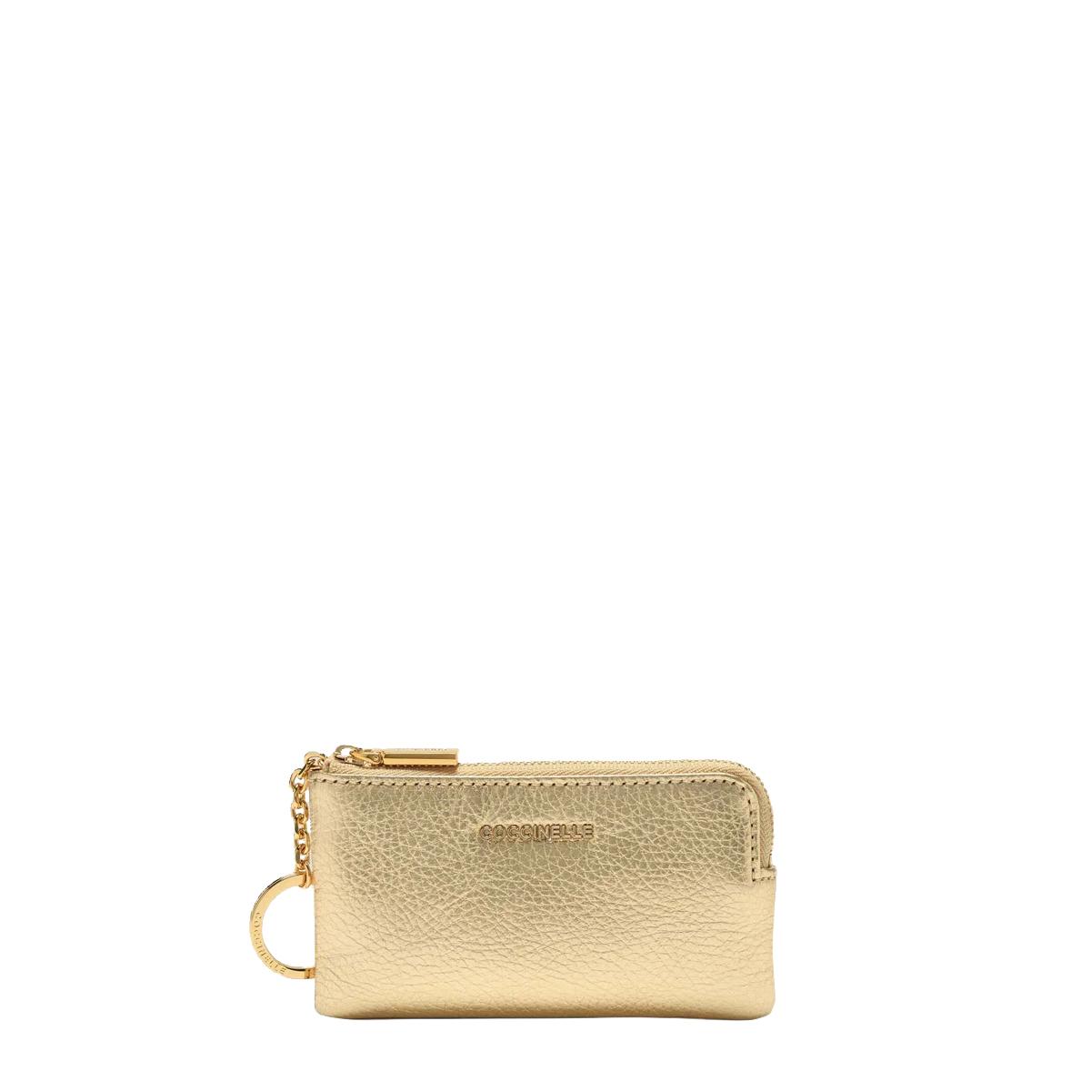 Coccinelle Portachiavi Metallic Soft Golden - 1