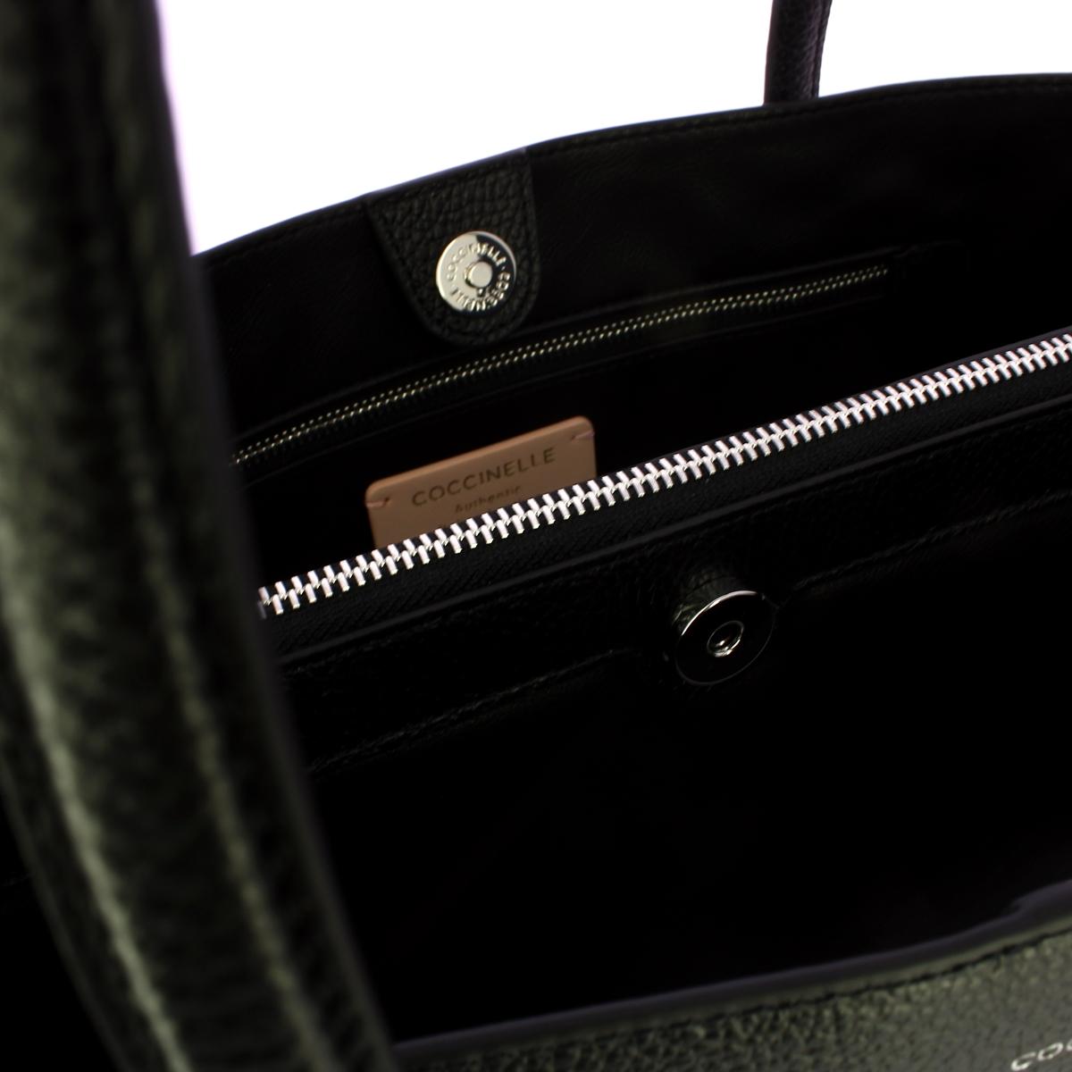 Coccinelle Borsa a spalla Swap Noir - 4