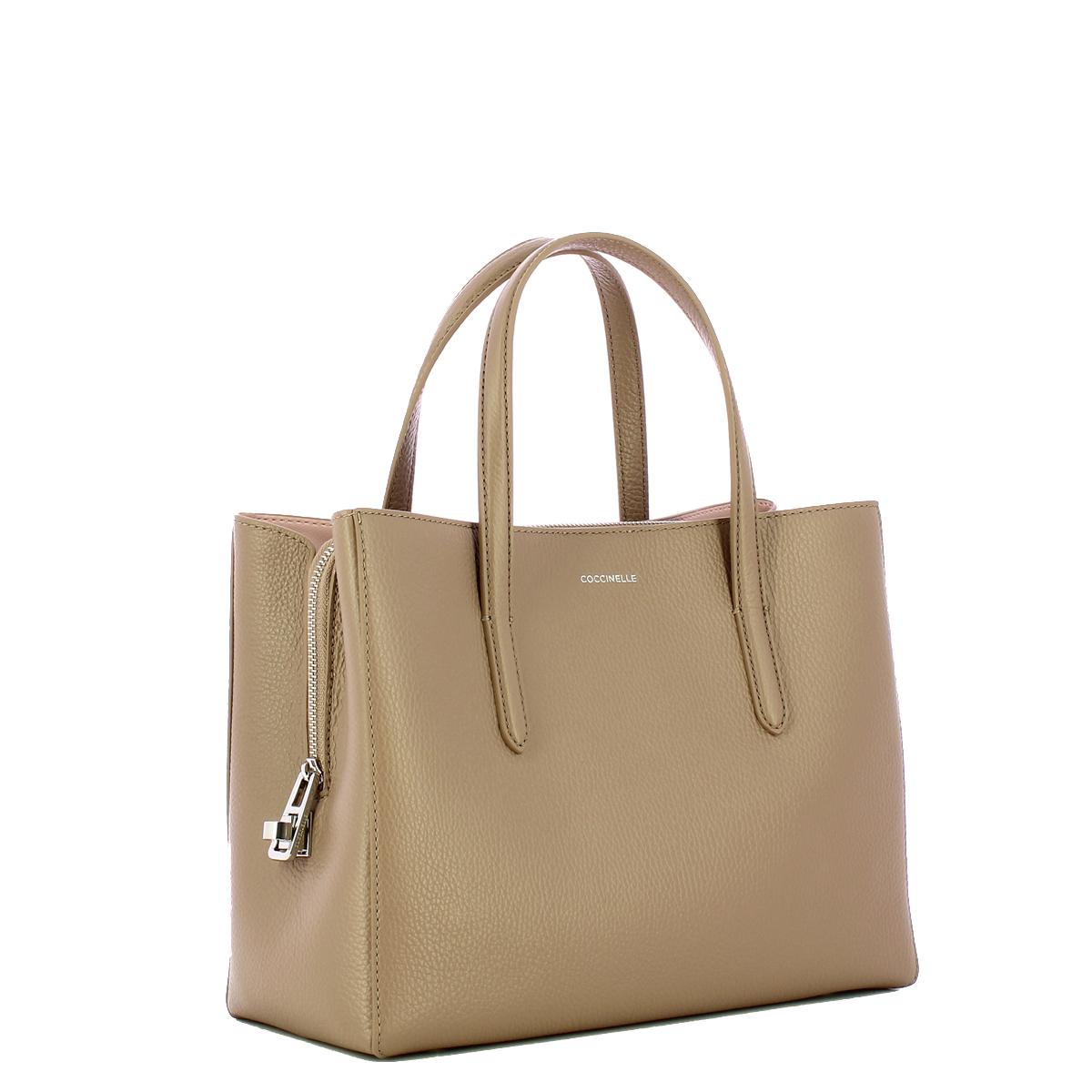 Coccinelle Borsa a mano Swap Warm Taupe - 2