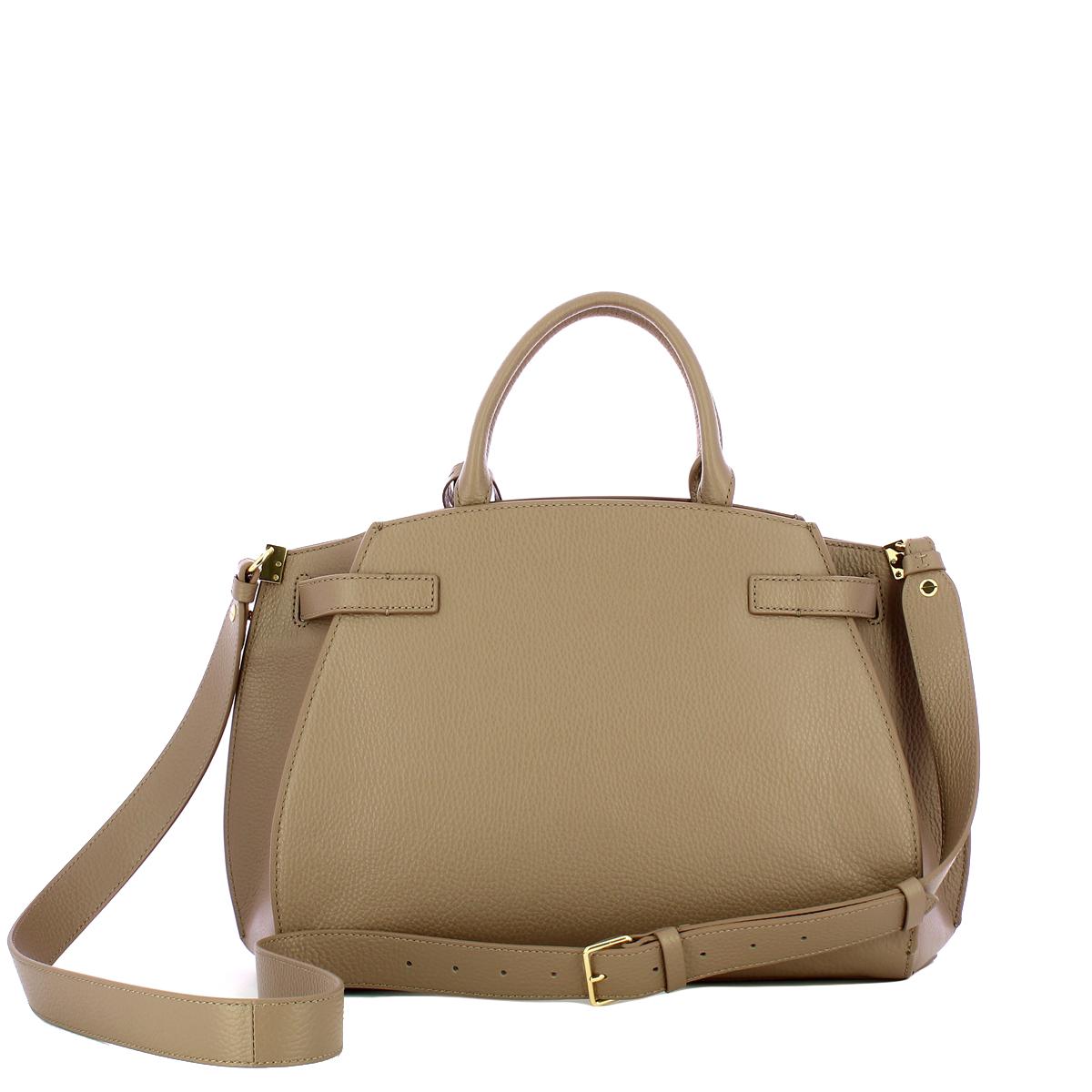 Coccinelle Borsa a mano Kliche media Warm Taupe - 3