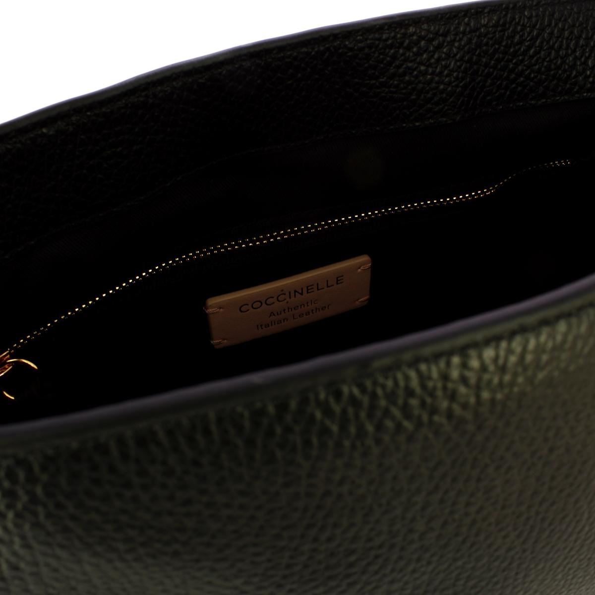 Coccinelle Borsa a spalla Levante Noir - 5