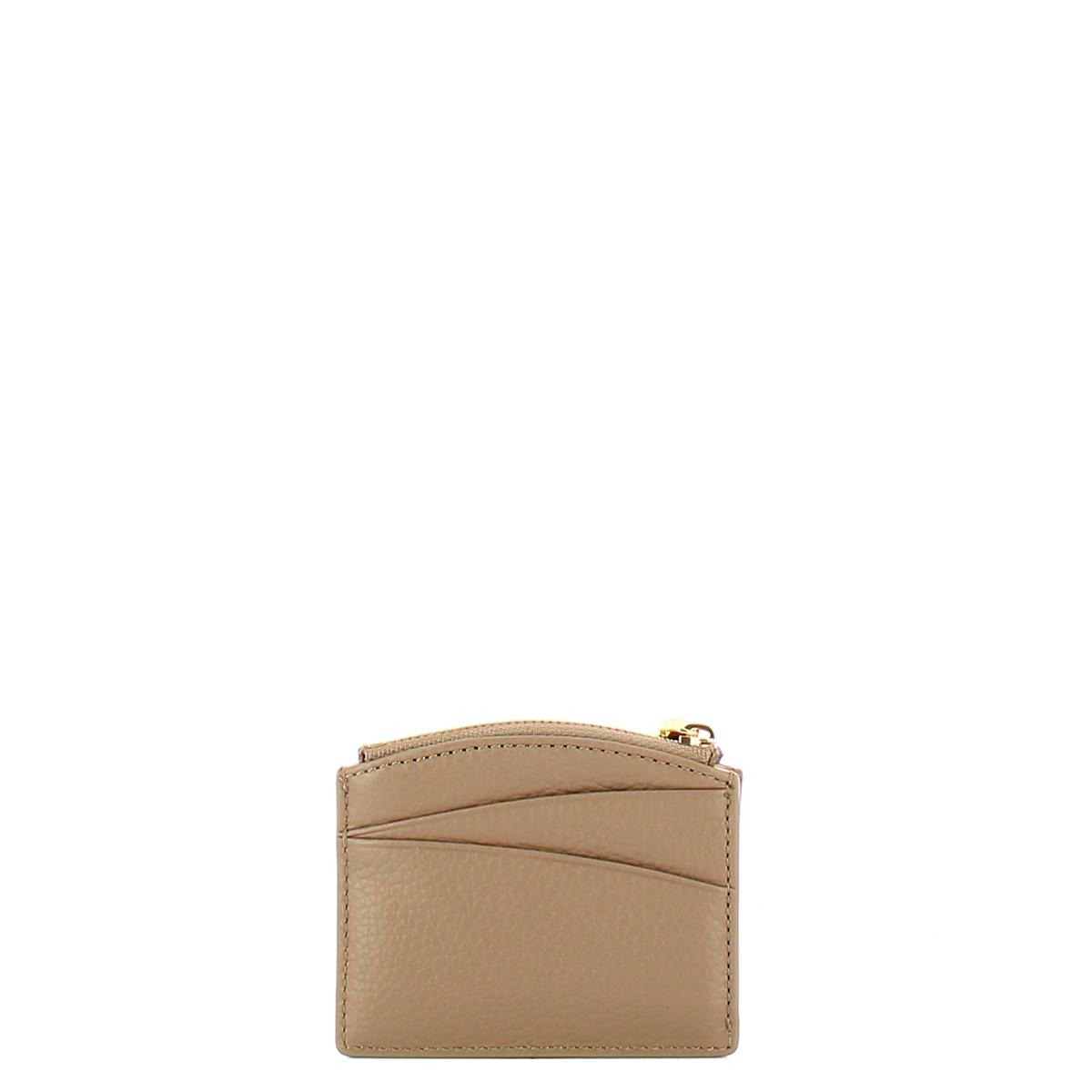 Coccinelle Porta Tessere Rounded Printed Warm Taupe - 2