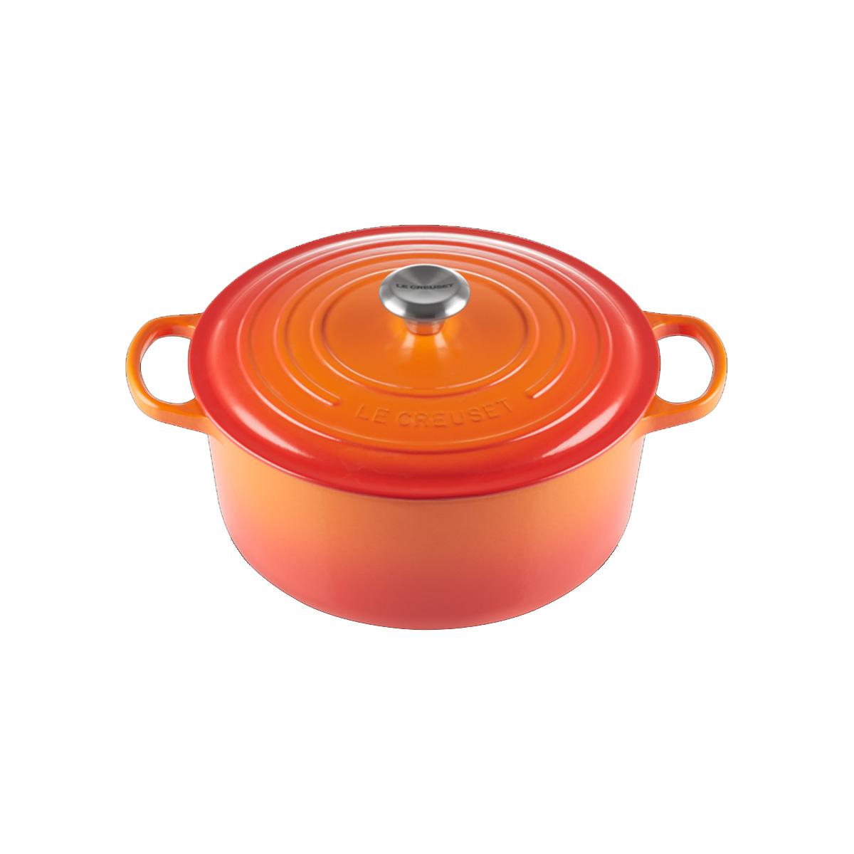 Le Creuset Cocotte Rotonda Evolution 20 cm Arancio - 2
