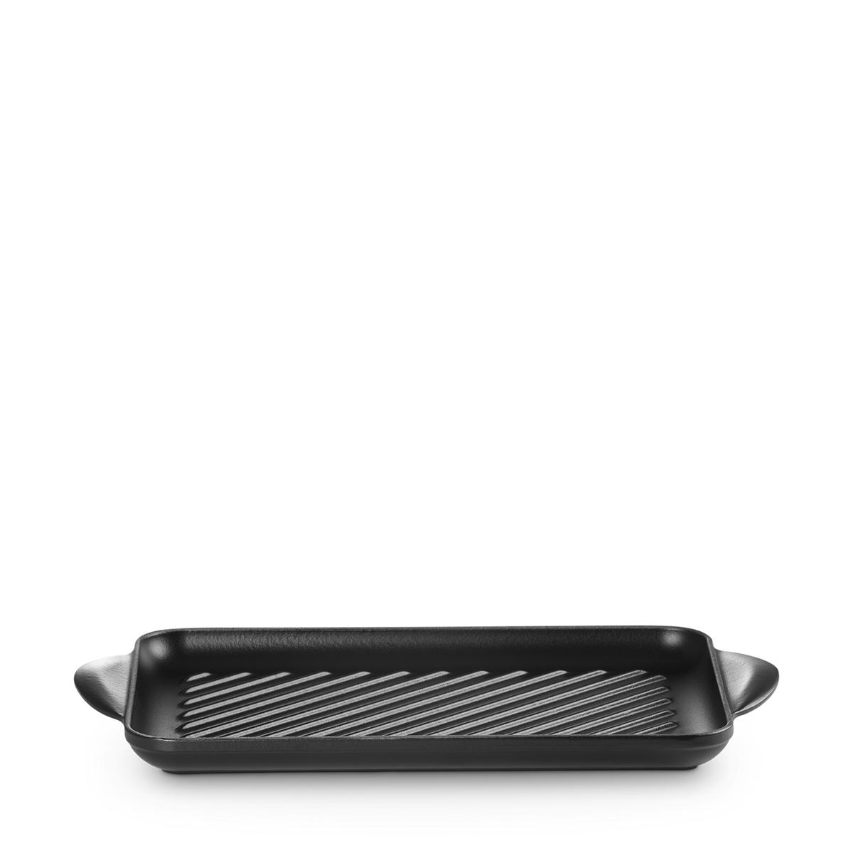 Le Creuset Grill Rettangolare Tradition 32 cm Nero Matt - 1