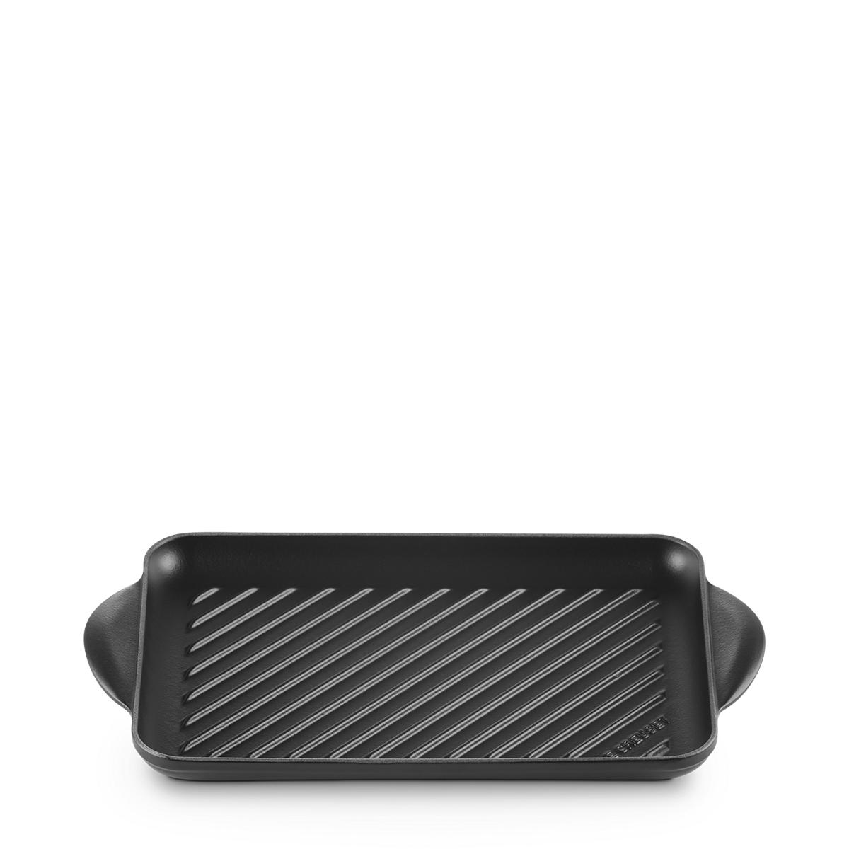 Le Creuset Grill Rettangolare Tradition 32 cm Nero Matt - 2