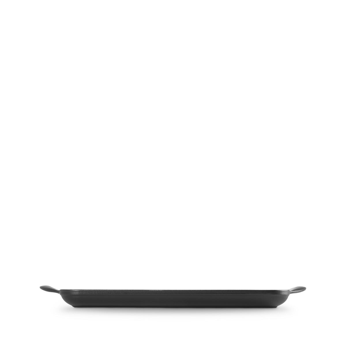 Le Creuset Grill Rettangolare Tradition 32 cm Nero Matt - 3